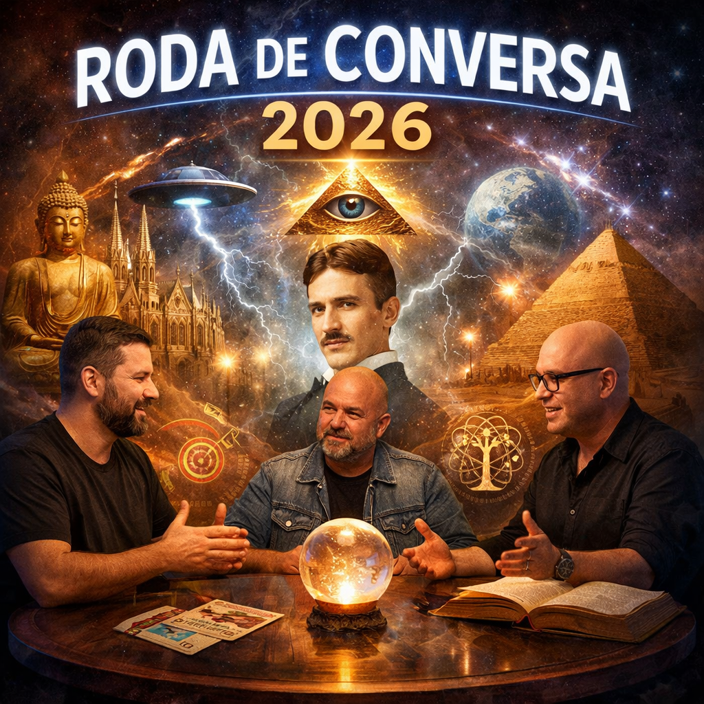 Roda de Conversa 13 - A Verdade Oculta na Bíblia: Geometria Sagrada, Aliens e o Éter