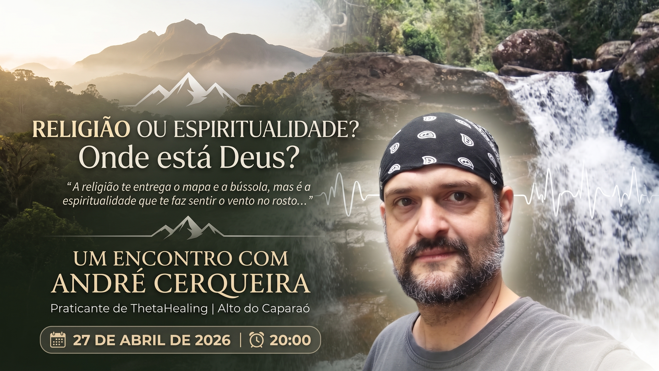 Roda de Conversa 20- Religião ou espiritualide? Onde está Deus?